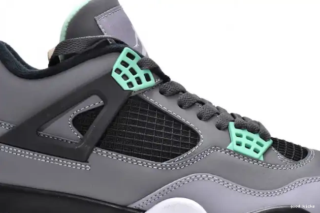 Rep 308497-033 Jordan 4 Retro Glow Green Air 0408